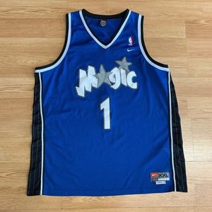Vintage Nike Orlando Magic Tracy McGrady Swingman Basketball Jersey Men's 2XL +2